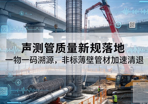 民权声测管质量新规落地，一物一码溯源，非标薄壁管材加速清退