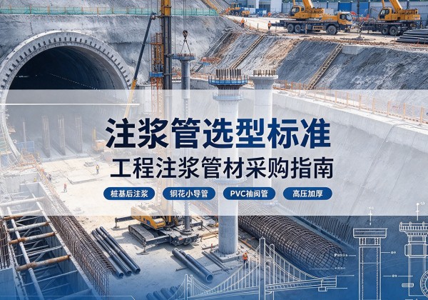 民权注浆管选型标准